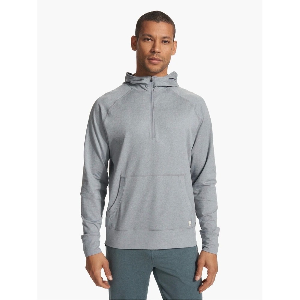 Vuori Men's Ponto Performance Half Zip Hoodie Size XXL